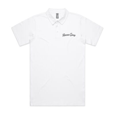 Men's Ramen Gang Polo Shirt Simple Design (white or grey) Thumbnail