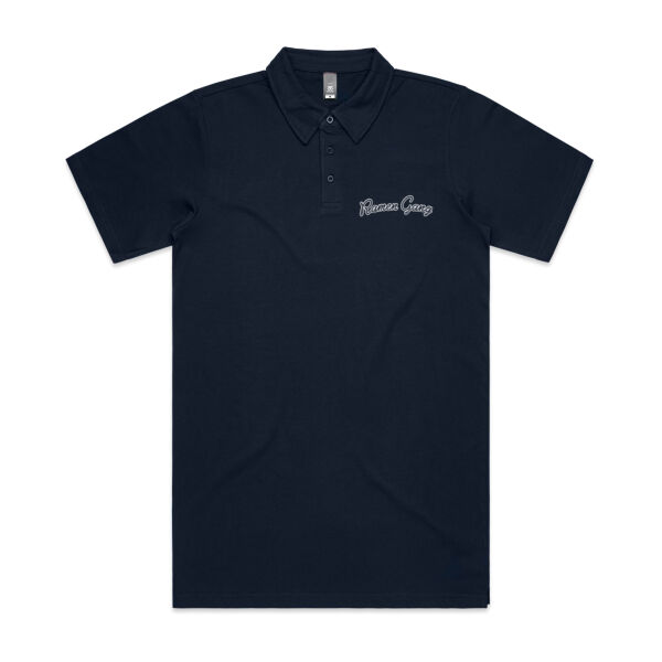 Men's Ramen Gang Polo Shirt Simple Design (black or navy) Thumbnail