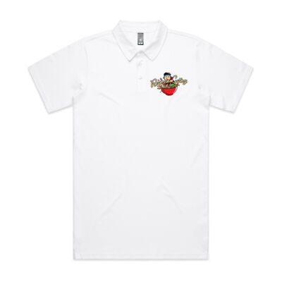Men's Ramen Gang Polo Shirt (Full Boy Logo) Thumbnail