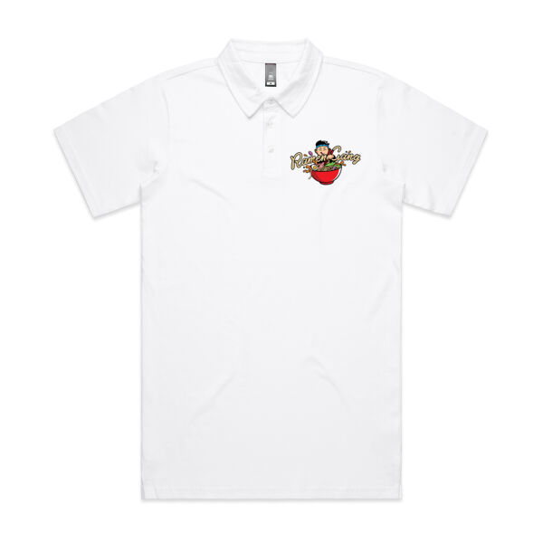 Men's Ramen Gang Polo Shirt (Full Boy Logo) Thumbnail